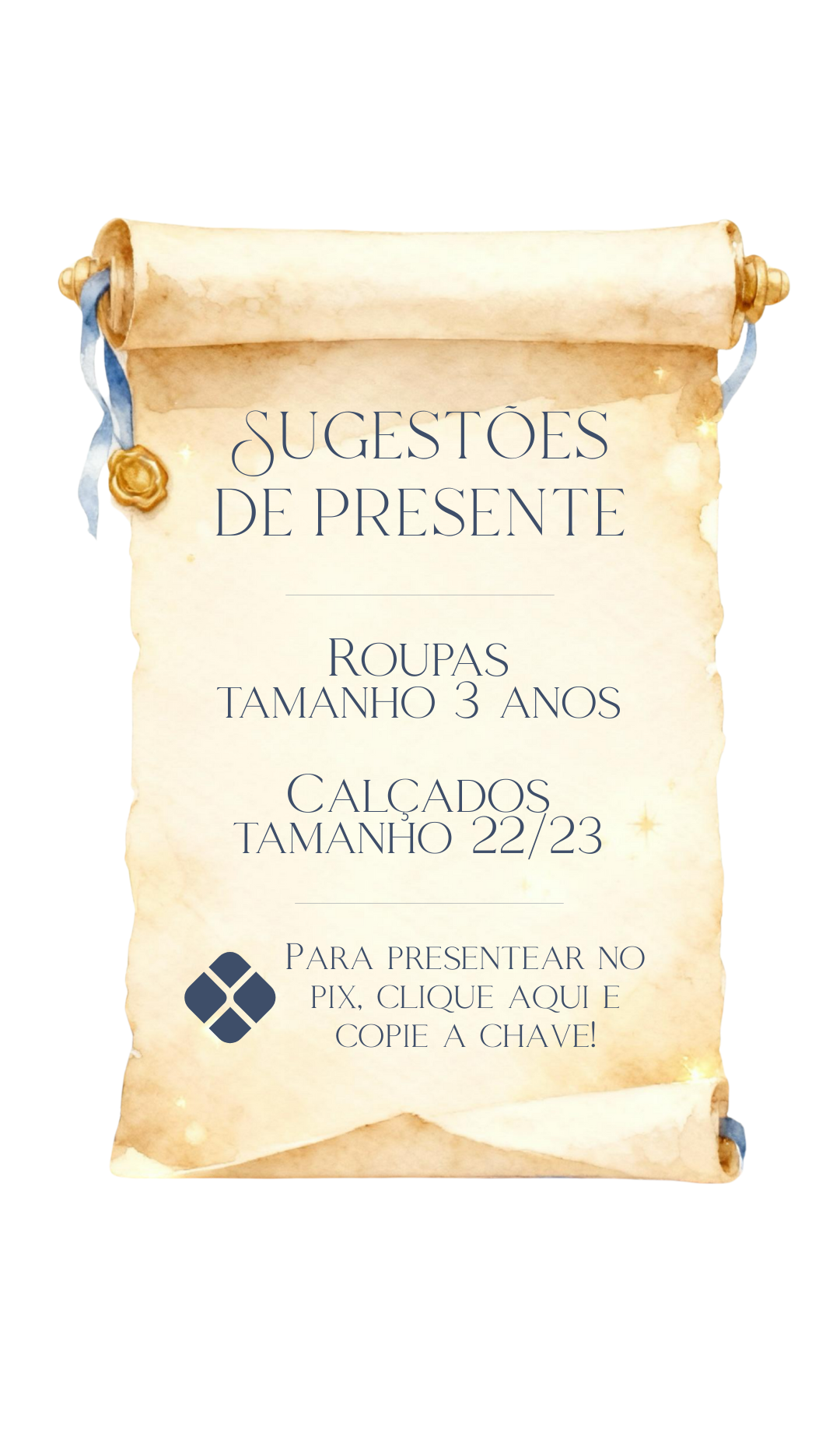 Sugestões de presente