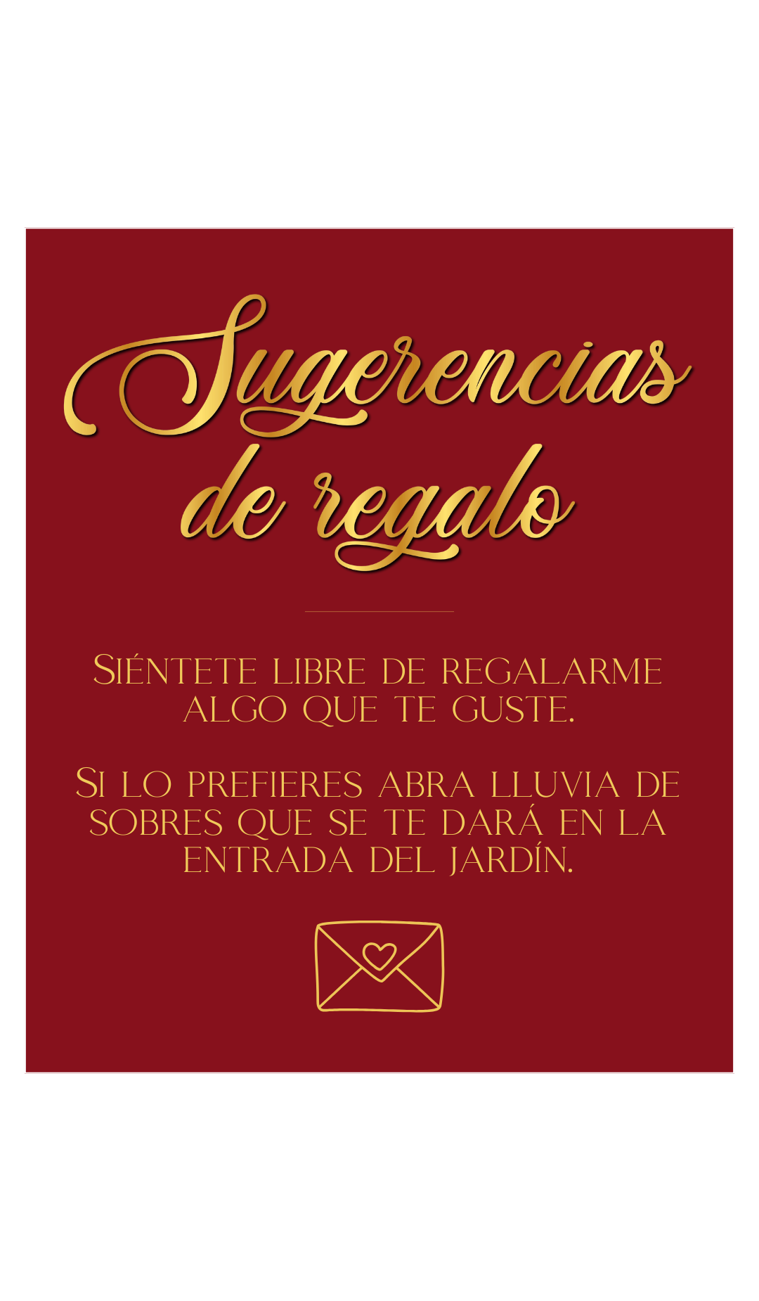 Sugestões de presente